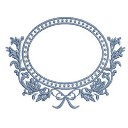 Embroidery Design Frame Provence 37 Cm