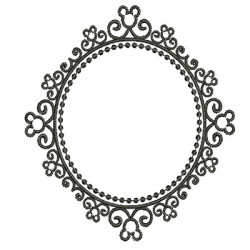 Embroidery Design Frame 14 Cm