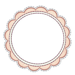 Embroidery Design Frame 8,5 Cm
