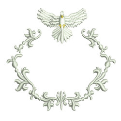 Embroidery Design Frame Divine 1