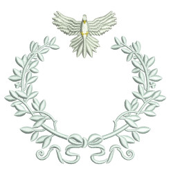 Embroidery Design Frame Divine 2