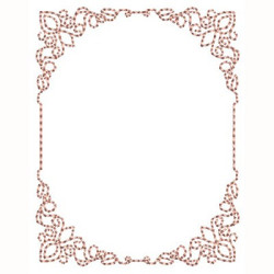 Embroidery Design Frame Child 7 Cm