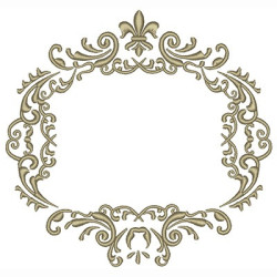 Embroidery Design Frame Provence 60