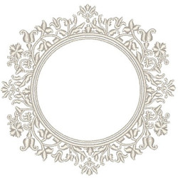 Embroidery Design Frame Provence 69