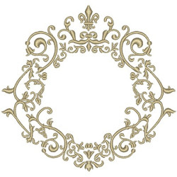 Embroidery Design Frame Provence 71