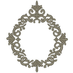 Embroidery Design Frame Provence 74