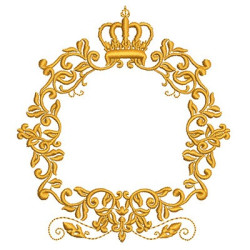Diseño Para Bordado Marco Provenzal 81