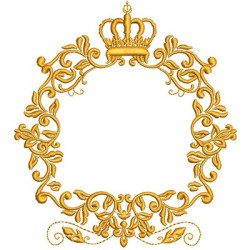 Diseño Para Bordado Marco Provenzal 82