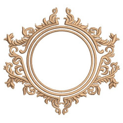 Diseño Para Bordado Marco Provenzal 87
