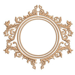 Diseño Para Bordado Marco Provenzal 88