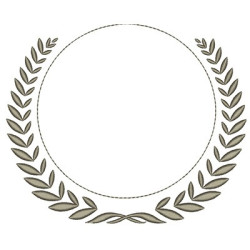 Embroidery Design Large Frame Acacias