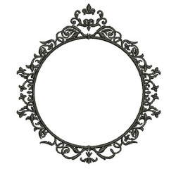 Embroidery Design Frame Provence 97