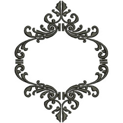 Embroidery Design Frame Provence 99