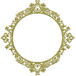 Embroidery Design Frame Provence 104
