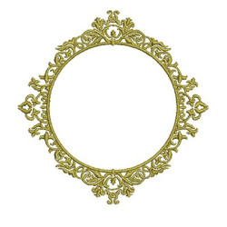 Embroidery Design Frame Provence 105