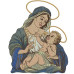 MADONNA OUR LADY WITH JESUS CHRISTMAS