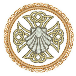 Matriz De Bordado Concha 6 Cm