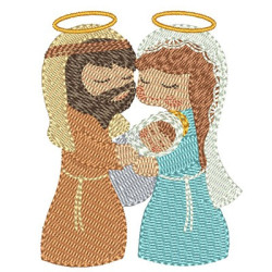 HOLY FAMILY 7 CM