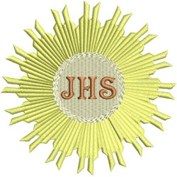 Embroidery Design Consecrated Host