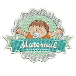 Matriz De Bordado Escudo Maternal