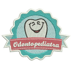 Embroidery Design Shell Paediatric Dentistry