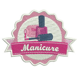 Embroidery Design Escudo Manicure
