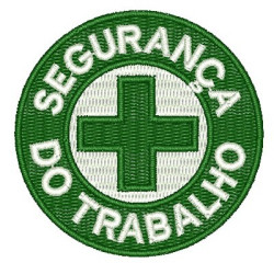 Matriz De Bordado Segurança Do Trabalho 5.5 Cm