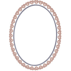 Matriz De Bordado Moldura G 271
