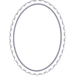 Matriz De Bordado Moldura G 272