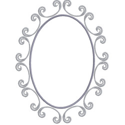 Matriz De Bordado Moldura G 276