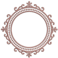 Embroidery Design Frame Provence 61