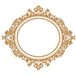 Embroidery Design Frame Provence 73