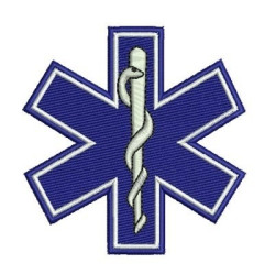 Matriz De Bordado Emergência Médica Grande