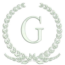 MONOGRAM LETTER G