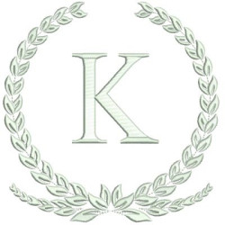 MONOGRAM LETTER K