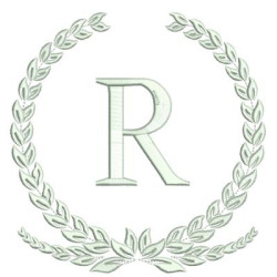 Diseño Para Bordado Letra R