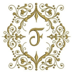 MONOGRAM LETTER F