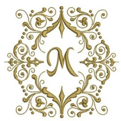 MONOGRAM LETTER M