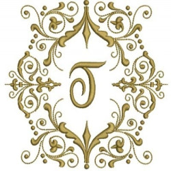 MONOGRAM LETTER T