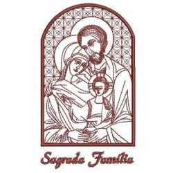 Embroidery Design Holy Family