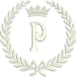 MONOGRAM LETTER P