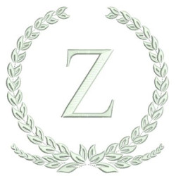 MONOGRAM LETTER Z