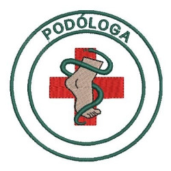 Diseño Para Bordado Podologa