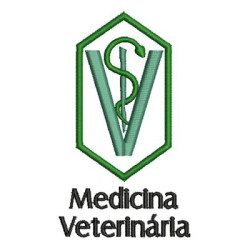 Embroidery Design Medicine Verterinária 3