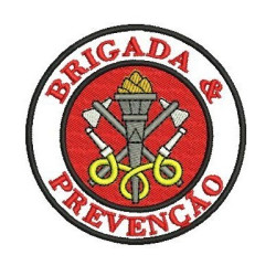 Diseño Para Bordado Brigada Y Prevención