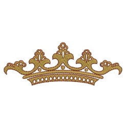 Embroidery Design Crown 2