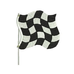 Matriz De Bordado Bandeira Largada 2