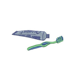Embroidery Design Oral Hygiene