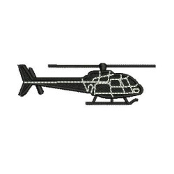 Matriz De Bordado Helicoptero