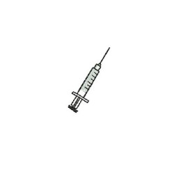 Embroidery Design Syringe